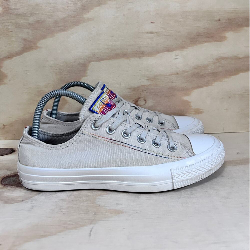 Converse All Star - Chuck Taylor Ox - Sneakers - Gray - Women's - 8 - 165428C